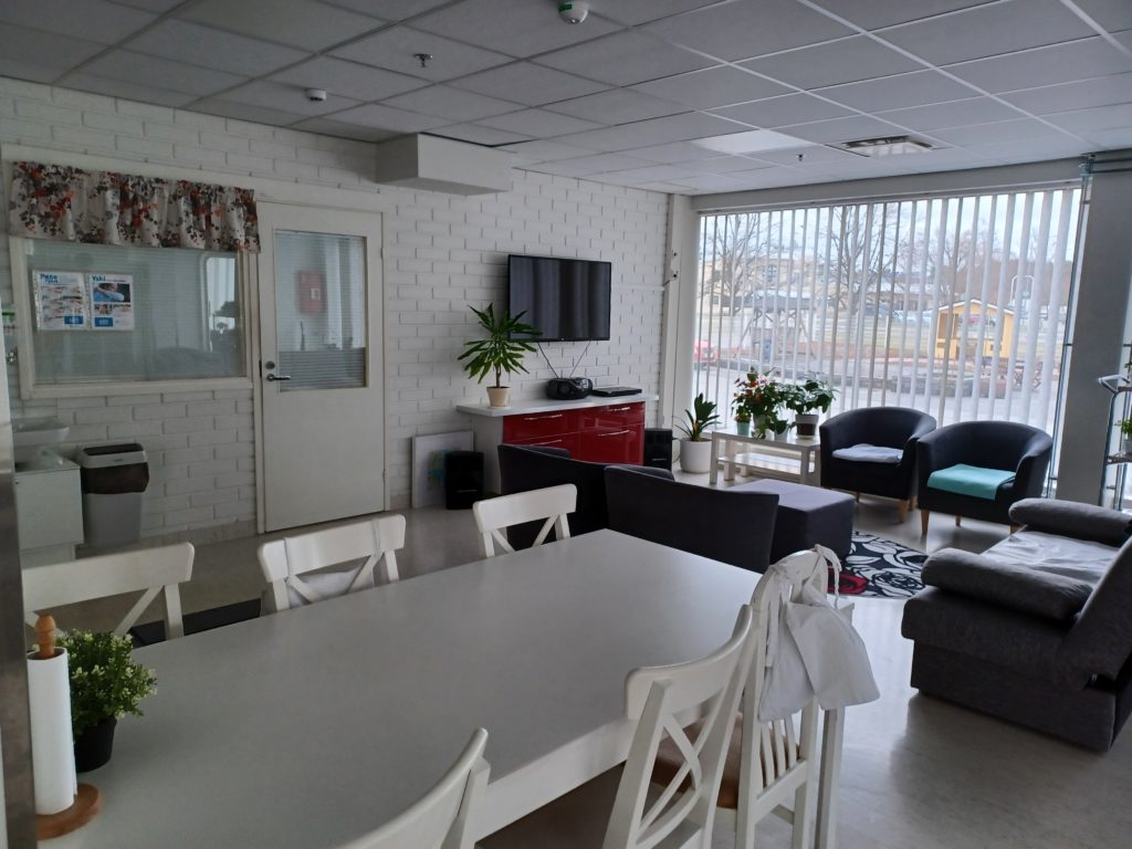 Onnikoti Aurinkokulma, olohuone