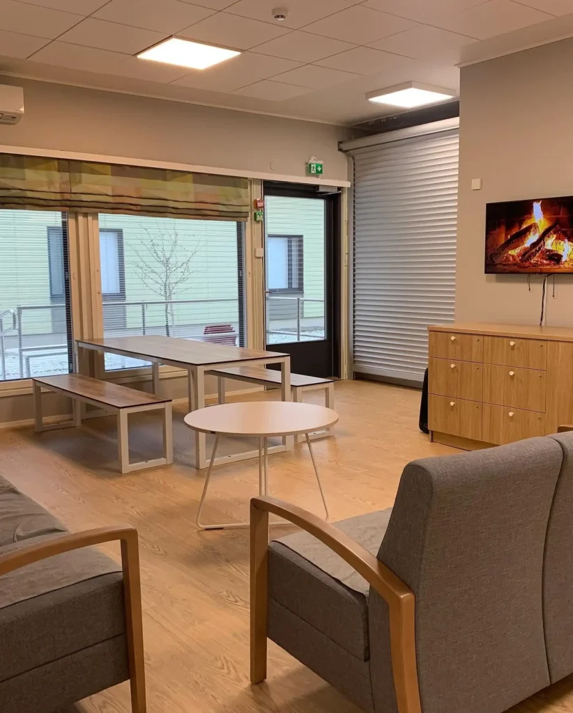 Onnikoti Toukola sisätilat.