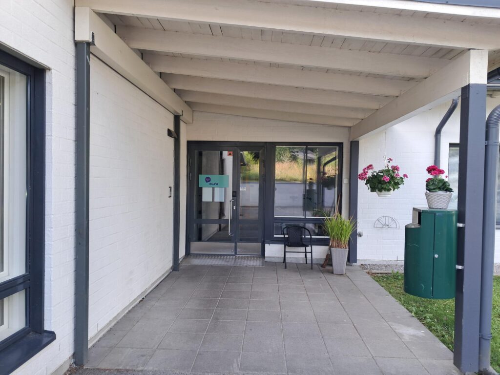 Yksikön sisäänkäynti