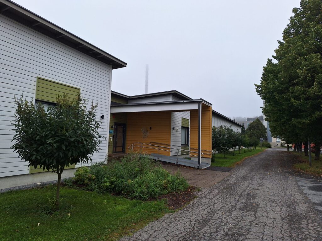 Onnikoti Jukolan rakennus ulkoapäin