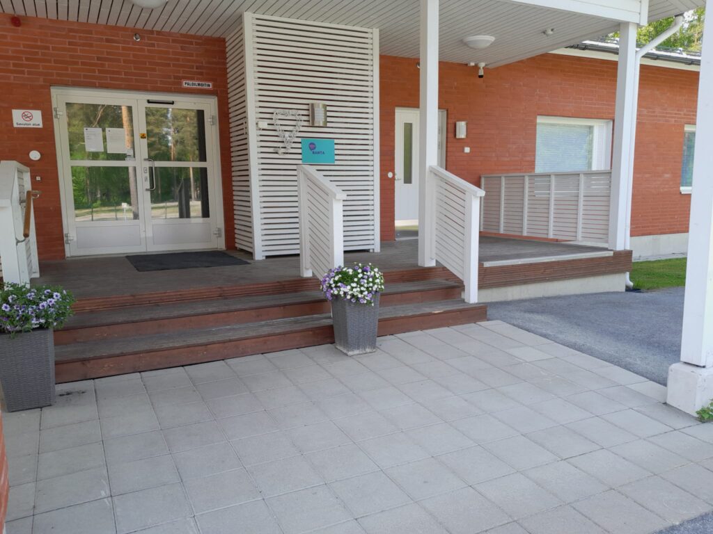 Onnikoti Ranta pääovi.