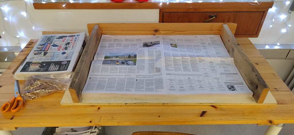 Kristallin työtoimintaa.