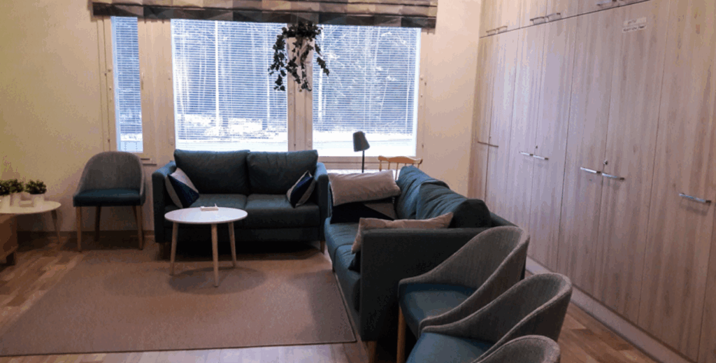 Onnikoti Kehrän olohuone